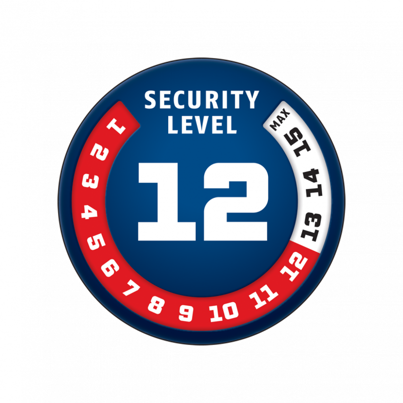 Abus Ultimate 420 D Lock and Cable Black/Red - 230mm - Gold-2