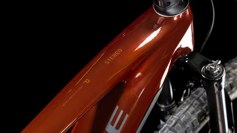 Cube Stereo Hybrid One44 Pro 800 Electric Bike 2025 Bourbon/Black - Cosmetic Damage-1