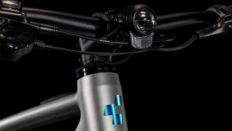 Cube Editor Hybrid SLX FE 400x Electric Bike 2025 Grey/Spectral-3