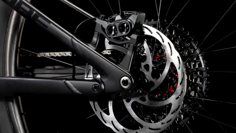 Cube Stereo Hybrid One44 HPC SLT 800 Electric Bike 2025 Liquid Lava/Black-1