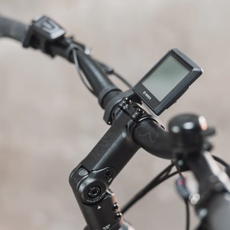 Cube Touring Hybrid Pro 625 Trapeze Frame Electric Hybrid Bike 2024 Black/Metal-1