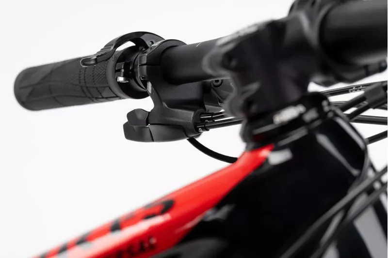 Ghost Lector FS SF Universal Full Suspension Mountain Bike Raw Carbon Black/Red-7