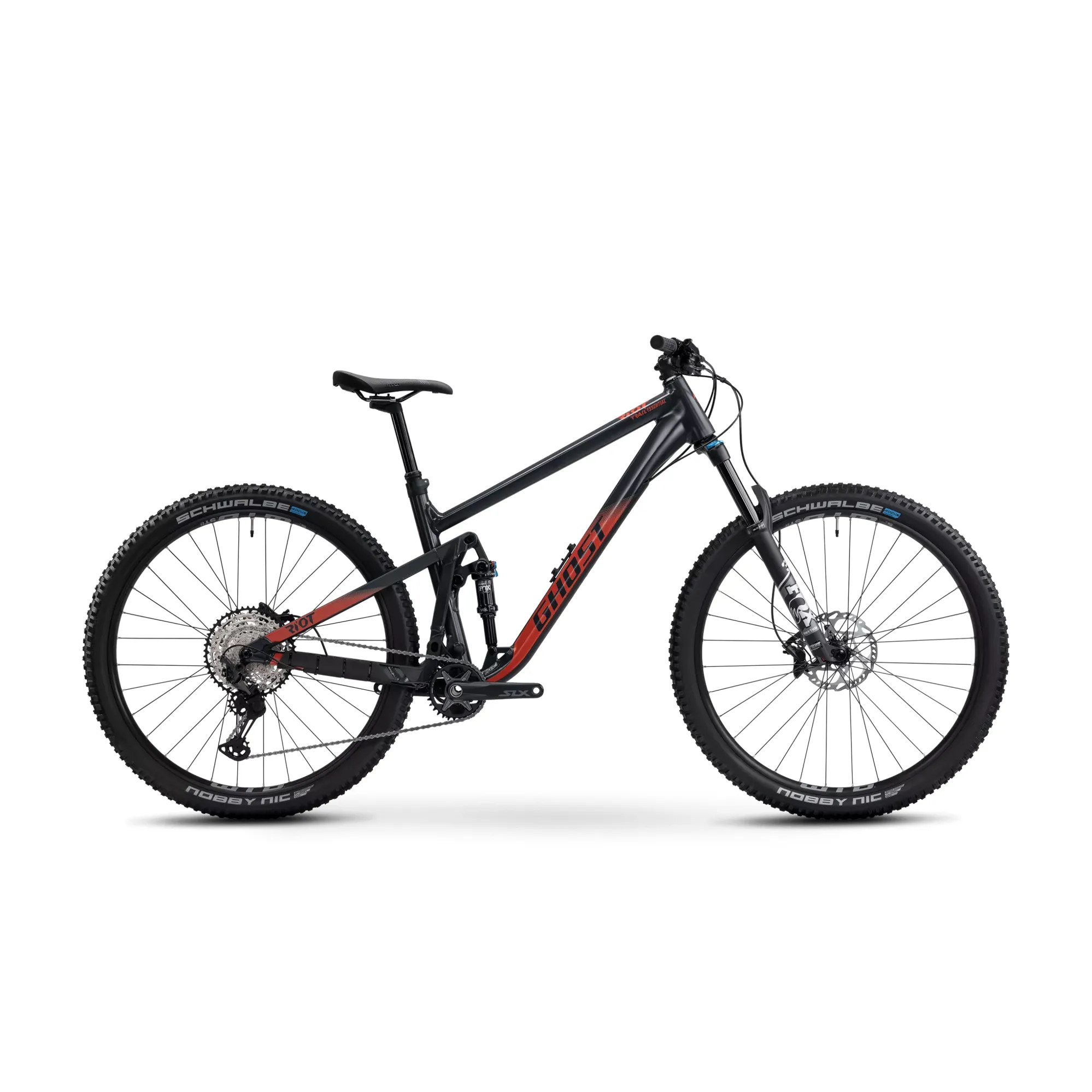 Ghost Riot Trail 140 Essential Full Suspension Mountain Bike Grey