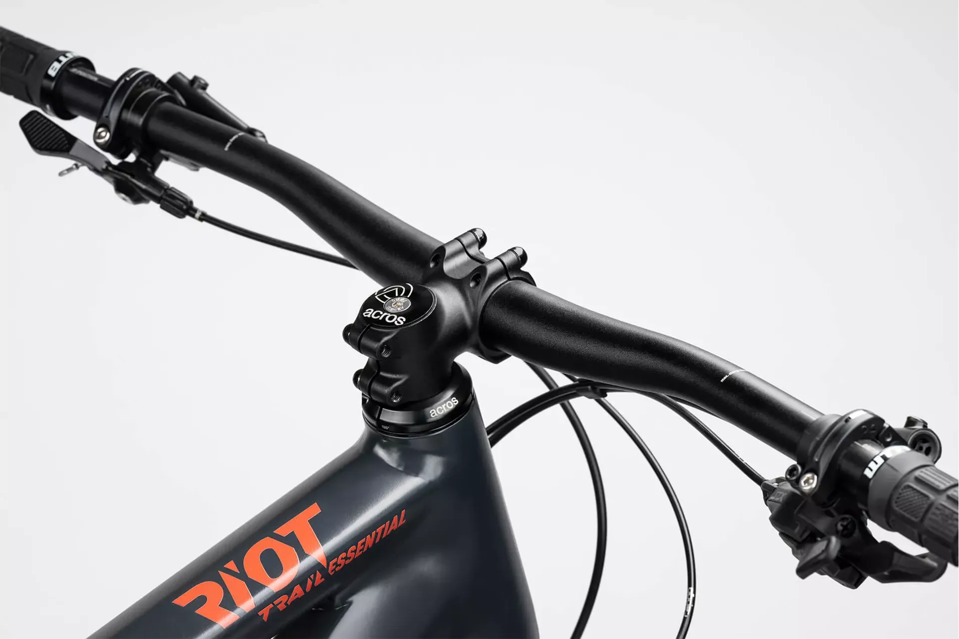 Ghost Riot Trail 140 Essential Full Suspension Mountain Bike Grey - Main Image