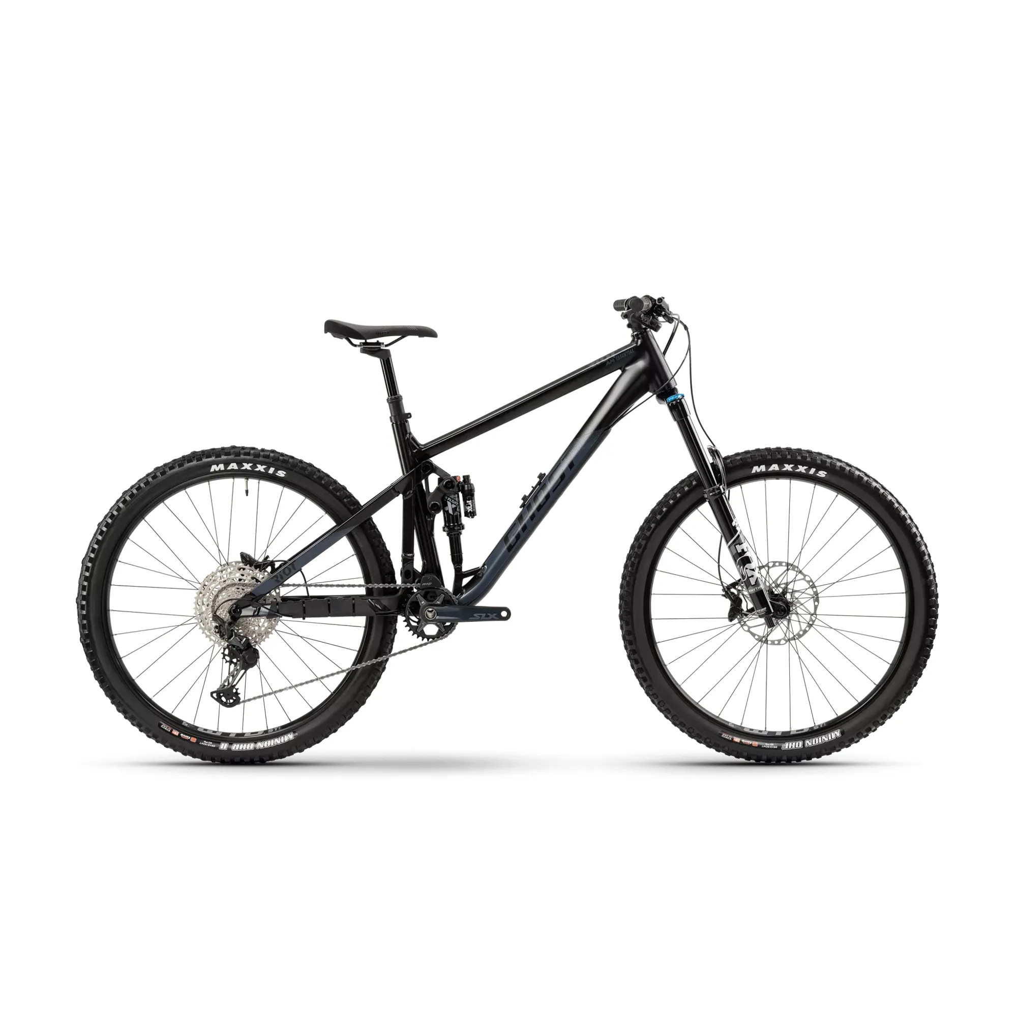 Ghost Riot AM 160 Essential Full Suspension Mountain Bike Black