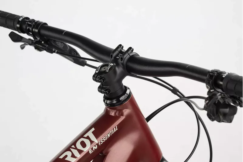 Ghost Riot EN 170 Essential Full Suspension Enduro Mountain Bike Dust Matte-5