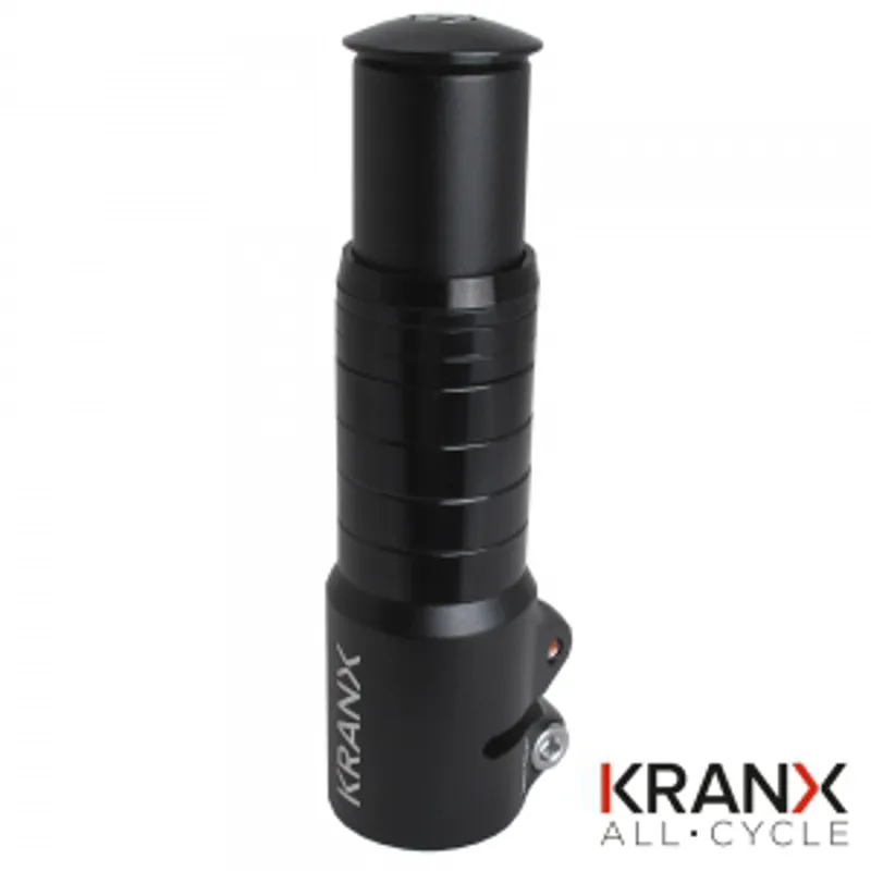 Kranx Alloy A/Head Stem Riser Black