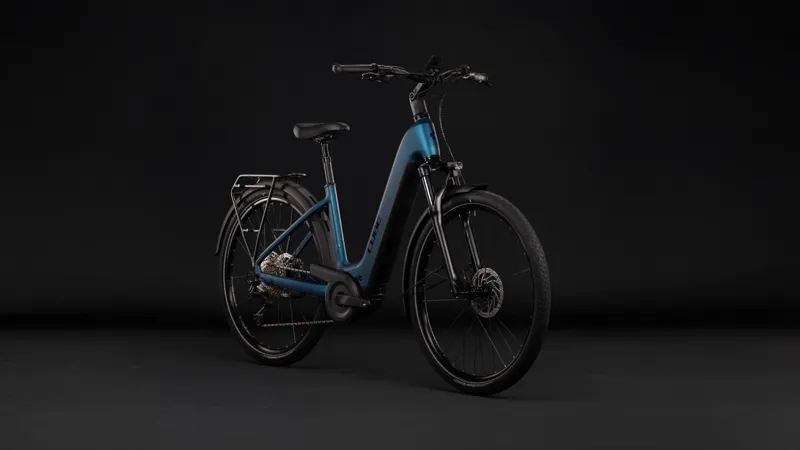Cube Touring Hybrid Pro 800 Easy Entry Electric Bike 2027 Electric Blue/Prizm-8