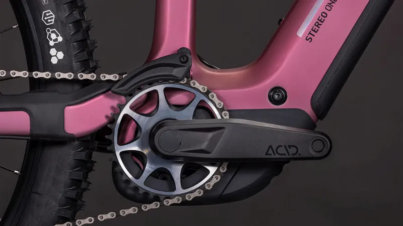 Cube Stereo Hybrid One44 HPC SLX 800 Electric Bike 2026 Shift Blush/Art-5