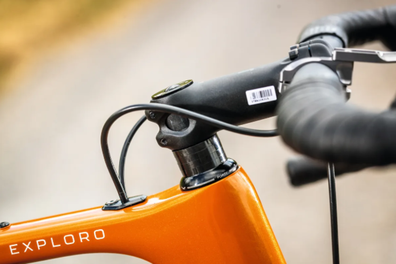 3T Exploro Racemax Italia Carbon Gravel Frameset Orange/White-1