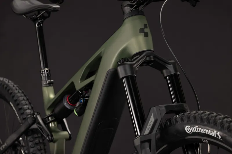 Cube Stereo Hybrid One77 HPC TM 800 Electric Bike 2027 Reed Green/Gills-1