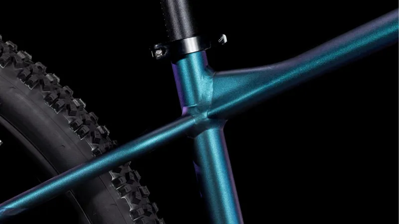 Cube Aim One Hardtail Mountain Bike 2025 Starling Blur/Sapphire-2