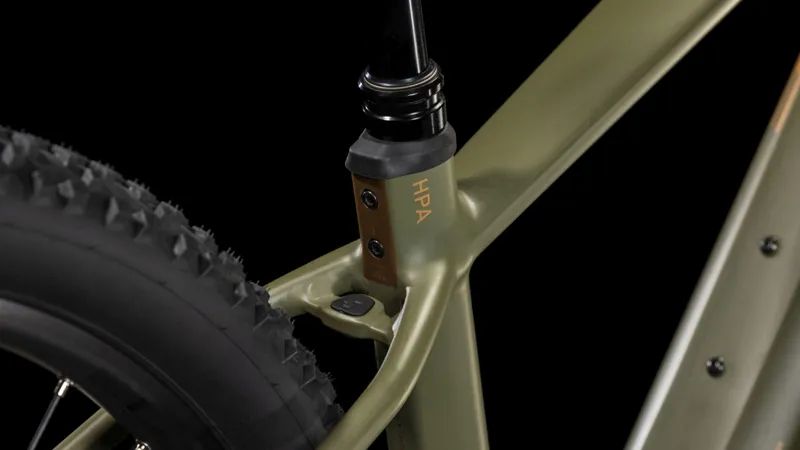 Cube Reaction Hybrid Pro 800 Electric Bike 2025 Dusty Olive/Gold-2