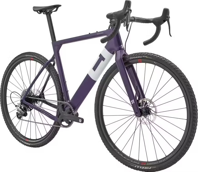 3T Exploro Primo Rival 1x11 Gravel Adventure Bike Grape-2