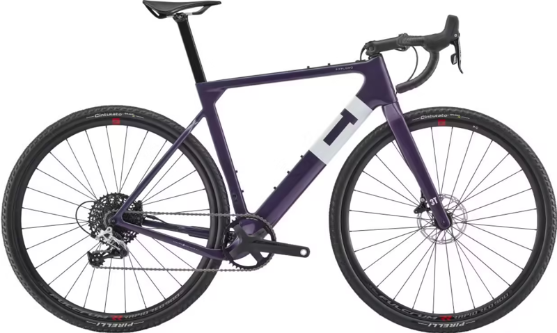 3T Exploro Primo Rival 1x11 Gravel Adventure Bike Grape