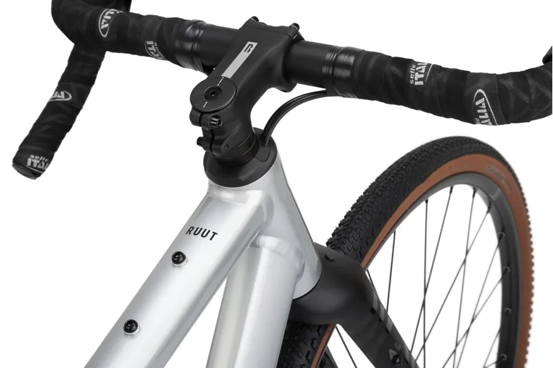 Rondo RUUT AL1 2x G3 Gravel Adventure Bike Chrome/Black-5