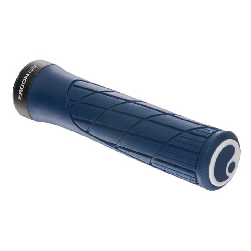 Ergon Bike GA2 Handlebar Grips Nightride Blue Standard-1