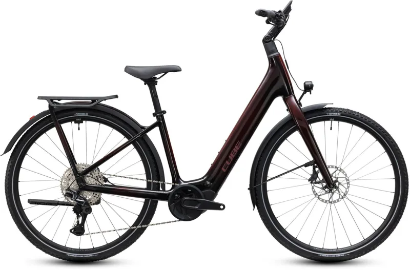 Cube Kathmandu Hybrid C:62 SLX 400X Easy Entry Electric Bike 2027 Liquid Red