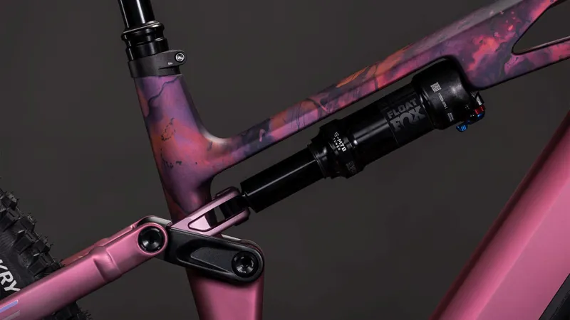 Cube Stereo Hybrid One44 HPC SLX 800 Electric Bike 2026 Shift Blush/Art-2