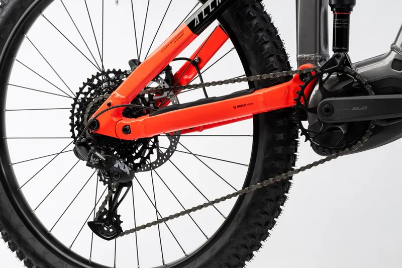 Haibike Allmtn 4 Silver/Red/Black 2026 Full-suspension Mountain Bike-5