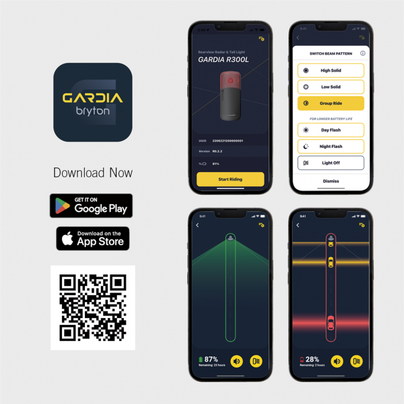 Bryton Gardia R300L Rear Radar Light-5