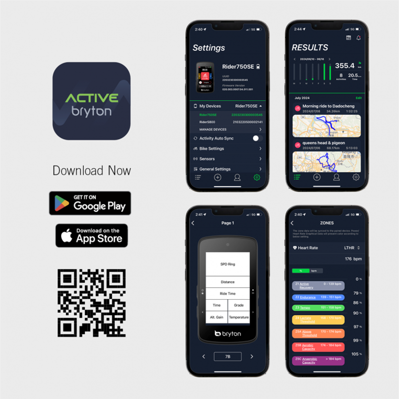 Bryton Rider 550 GPS Bicycle Computer-9