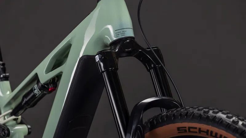 Cube Stereo Hybrid One44 HPC Race 800 Electric Bike 2026 Dried Herbs-1
