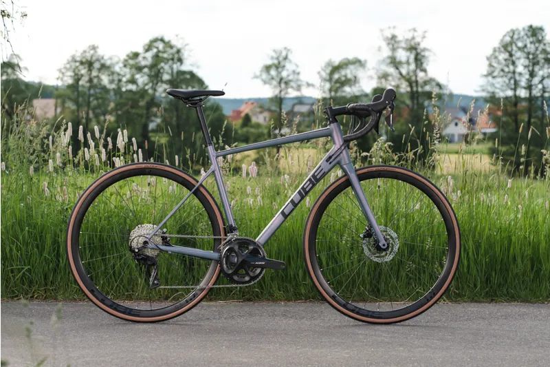 Cube Axial WS Race Womens Road Bike Sparkle Lilac/Black-6