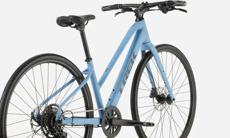 Trek FX 2 Midstep 2026 Fjord Blue Hybrid Bike-1
