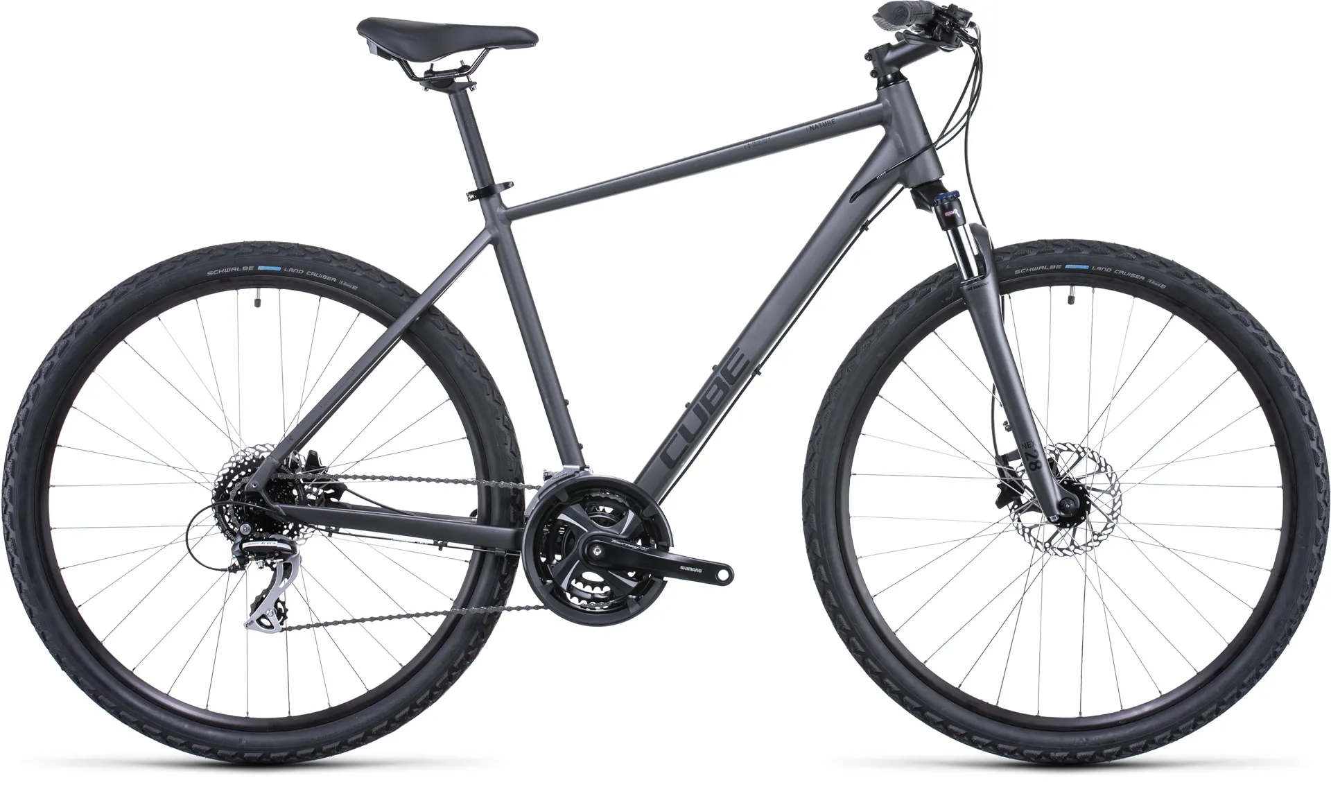 Cube Nature Hybrid Bike 2022 Graphite/Black