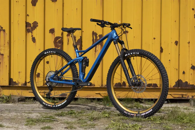 Cube Stereo 120 HPC EX 29 Full Suspension Mountain Bike 2022 Metal Blue/Blue -8