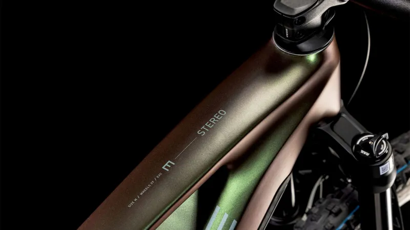 Cube Stereo Hybrid One44 EXC 800 Electric Bike 2025 Stellar/Shiftiris-3