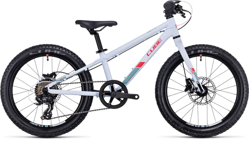 Cube Acid 200 Disc 20inch Wheel Kids Bike Blue/Coral