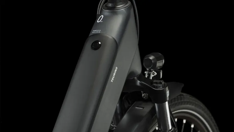 Cube Touring Hybrid One 500 Easy Entry Electric Bike Grey/White-1