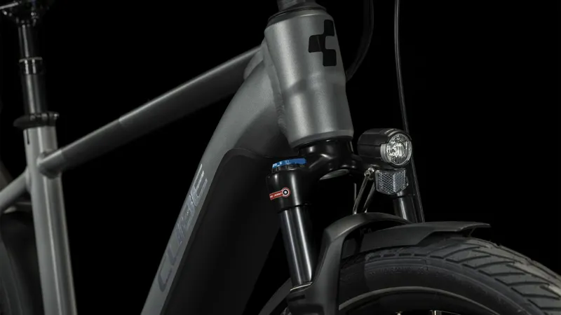 Cube Touring Hybrid EXC 625 Electric Bike Grey/Metal-1