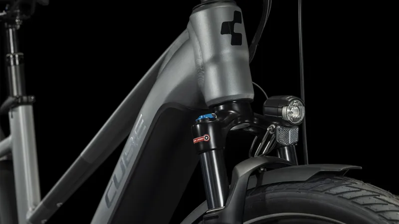 Cube Touring Hybrid EXC 625 Trapeze Electric Hybrid Bike 2024 Grey-3