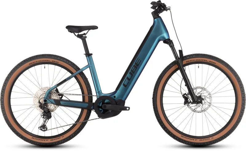 Cube Reaction Hybrid Race 625 Easy Entry Electric MTB 2024 Switch Blue