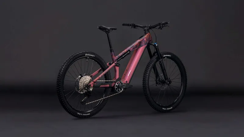 Cube Stereo Hybrid One44 HPC SLX 800 Electric Bike 2026 Shift Blush/Art-7