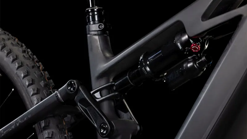 Cube Stereo Hybrid One77 HPC SLX 800 Electric Bike 2025 Blackline-4