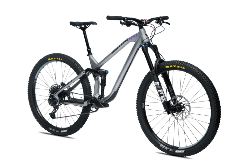 NS Bikes Define AL 140 1 Full Suspension Mountain Bike Grey-1
