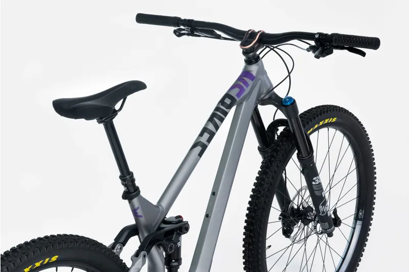 NS Bikes Define AL 140 1 Full Suspension Mountain Bike Grey-3
