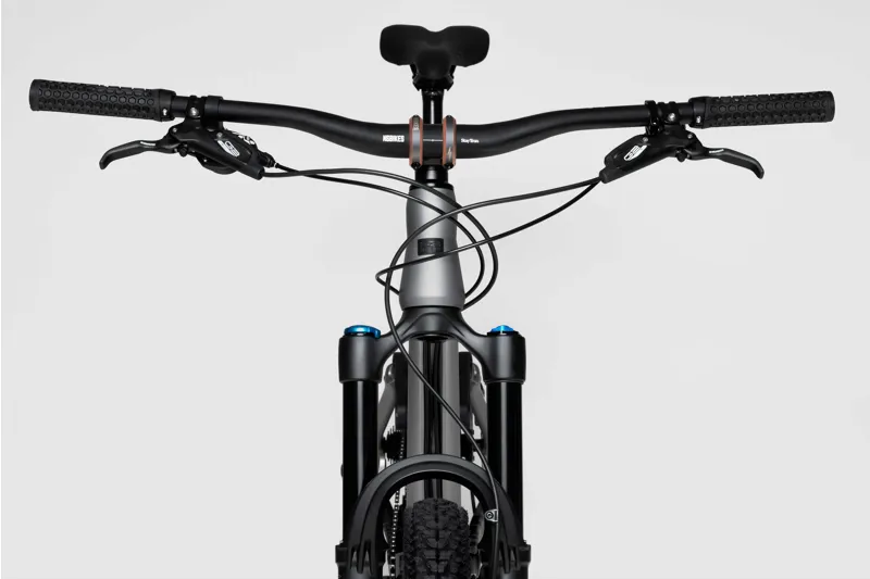 NS Bikes Define AL 140 1 Full Suspension Mountain Bike Grey-5