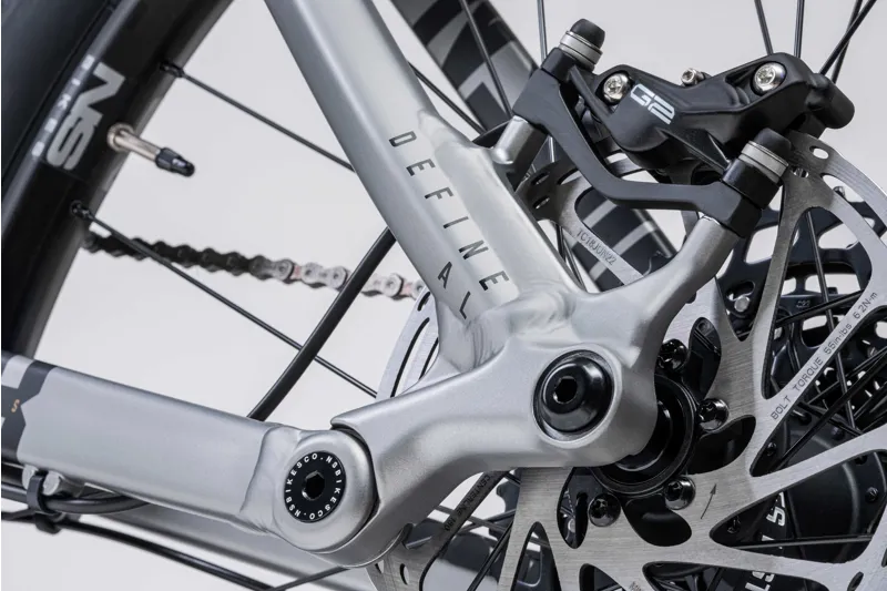 NS Bikes Define AL 140 1 Full Suspension Mountain Bike Grey-7