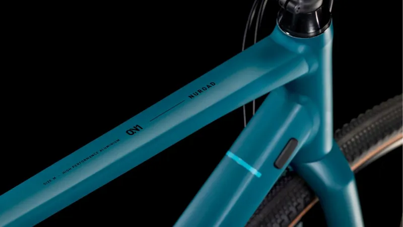 Cube Nuroad One Gravel Adventure Bike 2025 Poseidon Green/Black-2