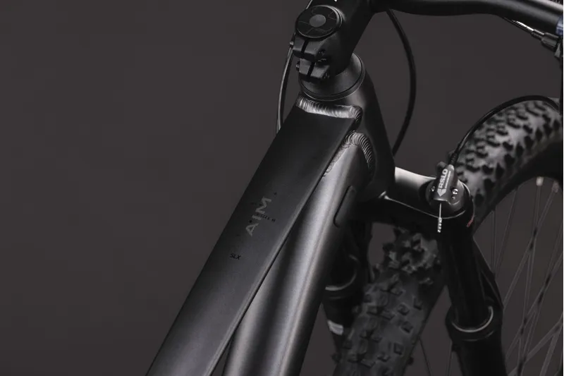 Cube Aim SLX Hardtail Mountain Bike 2027 Slate Black/Chrome-3