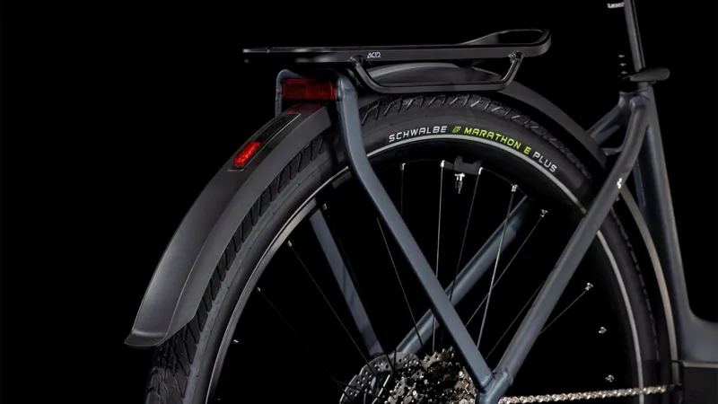 Cube Touring Hybrid Pro 625 Easy Entry Electric Bike 2025 Metallic GreyChrome-5