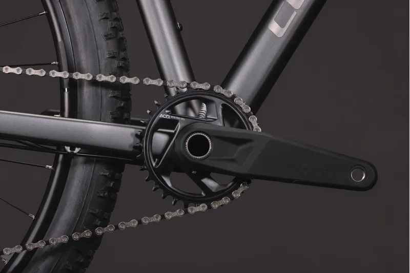 Cube Aim SLX Hardtail Mountain Bike 2027 Slate Black/Chrome-5
