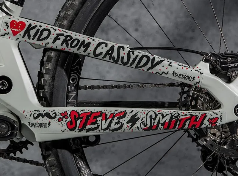 DYEDbro Long Live Chainsaw Red Frame Protection Kit-1