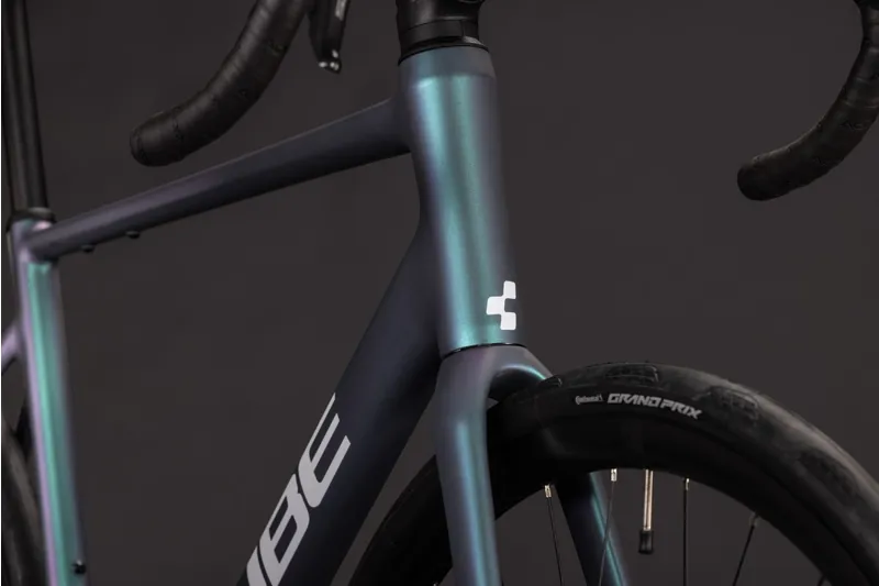 Cube Attain Race 2027 Smaragd Grey/White Road Bike-6