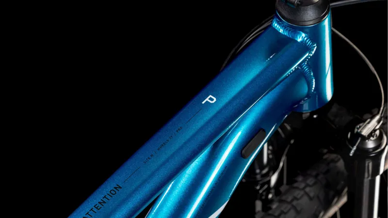 Cube Attention Pro Mountain Bike 2025 Metallic Teal/White-2